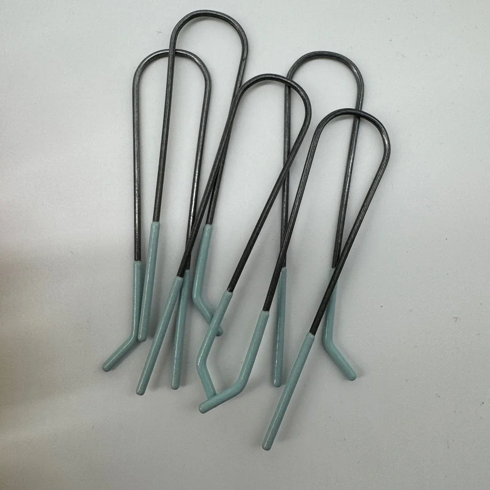 Goody Wil-hold Magnetic Hair Rollers Pins Set Women OS Yellow Green Pink Vintage